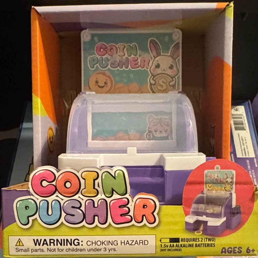Coin Pusher Toy - Purple